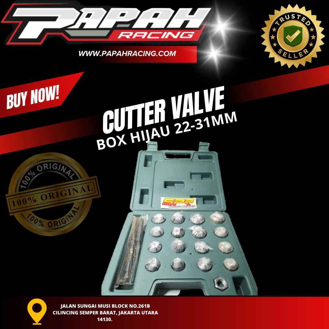 CUTTER VALVE BOX HIJAU 22-31MM